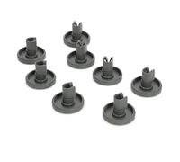 KGA Supplies Kit ruota cestello inferiore compatibile con lavastoviglie Zanussi modelli ZDF210F, ZDF211, ZDF212, ZDF213, ZDF214