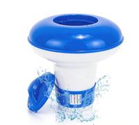 KGC Dispenser di Cloro,12,5cm Pollici Dispenser Galleggiante per pastiglie di Cloro e bromo da 20g Regolabile Dispenser di Cloro per Piscine, vasche idromassaggio, Spa, fontane