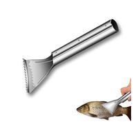 KGCGJVB Strumento per la rimozione delle squame di pesce in acciaio inossidabile Sharp Scaler e Skinner Raschietto Pulizia rapida Strumento disincrostante per il tavolo della cucina Uso nessun