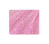 KGDUYC 1 pezzi Tessuto in tulle- 150x 100 cm,tessuto glitterato, in tulle e tulle decorativo,per abbigliamento e decorazioni fai-da-te Confezioni Regalo Matrimoni Feste Decorazioni(rosa)