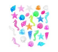 KGDUYC 20 pezzi Giocattoli da piscina con gemme dell'oceano Include animali marini e gemme acriliche per ragazze e ragazzi