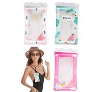 KGDUYC 3pcs TPU Custodia Impermeabile Smartphone - porta cellulare impermeabile mare，custodia impermeabile，custodia impermeabile smartphone，cover waterproof，mare accessori spiaggia，Universale
