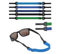 KGDUYC 5 pezzi Cinturini per Occhiali Regolabili Antiscivolo per Uomo Donna Tracolla per Occhiali Senza Coda per Lettura Sportiva, Porta Occhiali Adatto per Sport e Tempo Libero