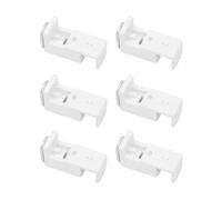 KGDUYC 6 pezzi supporto dima, staffa di montaggio, accessorio plissé per tapparelle, regolabile, per tapparelle doppie e tende a plissé Kit di supporto per tapparelle