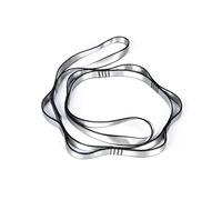 KGDUYC Cinghia di Prolunga per Amaca Yoga 110cm, Daisy Chain, Regolabile Corda Arrampicata Sling, Cinghie da Yoga in Nylon per Stretching, Pilates, Fitness - Amaca Extension Strap