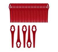 KGDUYC Lame per tagliaerba,30 pezzi lame di ricambio compatibili per tosaerba Einhell coltelli di ricambio tagliabordi in plastica