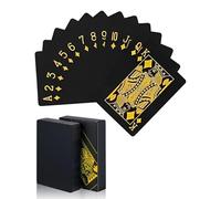 KGDUYC Mazzi di carte da gioco,1 Pack Poker,Mazzo Standard Confezione,Line Set,Carte da gioco da tavolo, carte da rummy, carte da baccarat, carte impermeabili e resistenti, Texas Hold'em