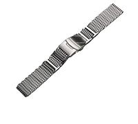 KGFCE Per il cittadino BJ8050-08E più stile a spina inossidabile collega in acciaio inossidabile Testa modificata per orologio piccolo braccialetto mostro piccolo(3114 Just strap)