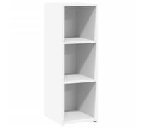 KGFHERENB Credenza bianca, 30 x 41 x 93 cm, in legno | L'armadio compatto per camera da letto e soggiorno offre un pratico spazio di archiviazione dal design senza tempo.