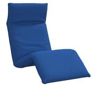 KGFHERENB Sdraio pieghevole da giardino, blu reale, 175 x 54 cm | Cuscino da pavimento flessibile con 5 posizioni per rilassarsi in giardino, sulla terrazza e sulla spiaggia. Portata fino a