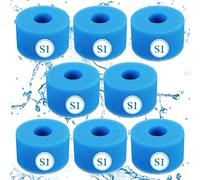 KGIHPC Cartuccia in spugna tipo S1, filtro piscina, filtro in schiuma, cartuccia filtrante riutilizzabile (8 pezzi)