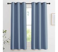 KGORGE Tenda oscurante per camera da letto, isolamento termico, per il trattamento delle finestre della camera da letto, tende a pannello, ad alta efficienza energetica per soggiorno, colore blu