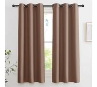 KGORGE Tende oscuranti color tortora, lunghe 183 cm, con occhielli piccoli difetti, set di 2 pannelli per il trattamento delle finestre, per camera da letto, soggiorno, moderna, protezione della