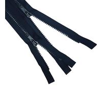 KGS Cerniere separate per giacca da cucito, 2 pezzi/confezione, #5 denti in plastica modellata, strumenti da cucito fai da te per indumenti, borse, tessuti per la casa (lavanda, 50,8 cm)