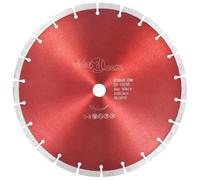 KGTKGTYER Disco da taglio diamantato, 300 mm/22,23 mm, per calcestruzzo | Con denti per tagli rapidi, taglio a umido e a secco