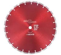 KGTKGTYER Disco da taglio diamantato da 350 mm, segmento turbo per | Per taglio a umido e a secco, alta velocità di taglio, bordi lisci