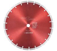 KGTKGTYER Disco da taglio diamantato in acciaio, 300 mm/20 mm, per | Segmento dentato per un taglio rapido, applicazione bagnata e asciutta