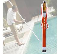 KGufHDc Scala di Corda per la Fuga Palo di Sicurezza Portatile e Leggero for Piscina, Pali telescopici for, Attrezzatura Salvataggio Emergenza for la salvaguardia della Vita