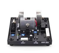 KGYBFWNDJ Regolatore di Tensione Automatico for generatore AVR Universale 30A 35A POW50A Adatto for modulo di Controllo stabilizzatore, generatore a spazzole e Senza spazzole(Black 35A)