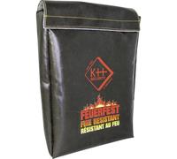 kh-security 370190 Deluxe Busta portadocumenti antincendio