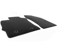 kh Teile Auris 2 II Hybrid - Tappetini per auto, 2 pezzi, anteriori, nero