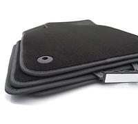 kh Teile - Tappetini in velluto per auto, modello VW Golf 7 VII, qualità originale, confezione da 4 pezzi, colore: nero
