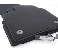 kh Teile - Tappetini per auto in velluto per Passat B8 3G, 4 pezzi, colore: Nero