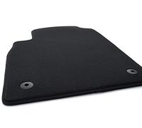 kh Teile Tappetino in Velluto per Auto Lato Guidatore Nero