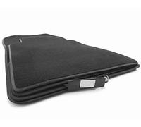 kh Teile W124 E - Tappetini per auto in velluto, 4 pezzi, colore: Nero