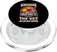 Khaan Dinosaurs Never Went To The Vet Veterinarian PopSockets PopGrip per MagSafe