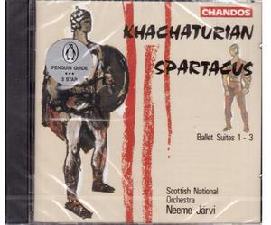 Khachaturian: Spartacus Suites 1-3 / Neeme Jarvi, Scottish No- CD