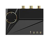 Khadas Convertitore audio digitale-analogico Tone2 DAC Hi-Fi Mini DAC da tavolo con RCA bilanciato, ES9038Q2M, DSD512 (nativo), PCM768, XMOS XU208, DAC audio ad alta risoluzione, ingresso S/PDIF Nero