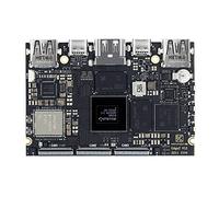 Khadas SingleBoard Computer Edge2 RK3588S ARM PC, con CPU a 8 core a 64 bit, GPU ARM Mali-G610 MP4, 6 Top AI NPU, Wi-Fi 6, Bluetooth 5.0, Display e decoder HD 8K, UI 4K e 4 display indipendenti 8+32GB