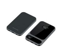 khadas Tea PRO - Amplificatore Cuffie Magnetico Portatile con DAC ES9039Q2M, Display 0,95", Batteria 2100mAh, Uscite 3,5mm & 4,4mm, 768kHz/32bit, BT5.4 Hi-RES per Casa e Viaggio