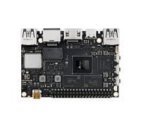 Khadas VIM4 Computer a Scheda Singola, 8GB LPDDR4X, Amlogic A311D2, 3.2 TOPs NPU, ARM Cortex-A73, 4K UI, Ingresso HDMI, Kit per Home Theater e Assistente Smart