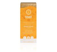 khadi BIONDO CHIARO Tinta Naturale per Capelli, intenso e luminoso biondo chiaro fino a un caldo biondo miele, 100% vegetale, naturale e vegano, cosmetici naturali certificati, 100g