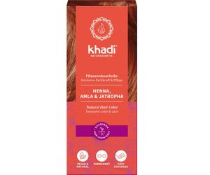 Khadi Herbal Hair Colour Henné Amla e Jatropha