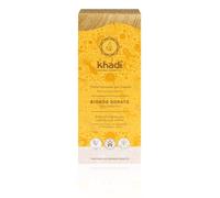 khadi HINT OF GOLD Tintura vegetale, colorazione per capelli con glitter dorato, da biondo dorato a rame brillante, colore naturale al 100% vegetale, naturale e vegano, cosmetici naturali certificati,