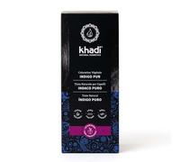 khadi INDACO PURO Tinta naturale per capelli - Tinta per capelli per un intenso risultato blu-nero - Cosmesi naturale certificata al 100% e vegana - 100 g