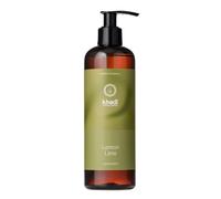 khadi LEMON LIME DETERGENTE MANI - Sapone mani Ayurvedico - Cosmesi naturale certificata al 100% - Deterge e nutre intensamente - Lime rivitalizzante, limone e bergamotto - 300 ml