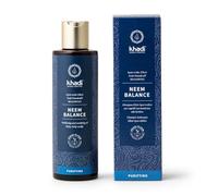 khadi NEEM BALANCE Shampoo Elisir Ayurvedico - Capelli liberi da forfora e prurito - Cosmesi naturale certificata al 100%, vegano, senza siliconi e solfati - 200 ml