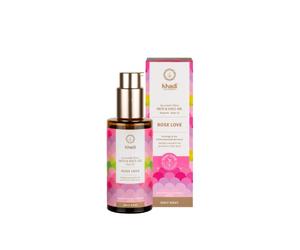 Khadi - Olio per il corpo alla Rosa dell'Amore 100 ml Olio