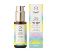 khadi TRIPHALA TRI-TOX Olio per il Corpo Elisir Ayurvedico, olio rinvigorente e liberatorio: fa defluire i depositi e dona leggerezza, 100% naturale e vegana, Cosmetici naturali certificati, 50ml