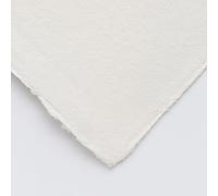 Khadi : White Rag Paper 640gsm : Rough : 11x15cm : Pack of 10 Sheets