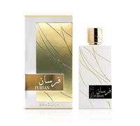 Khadlaj Fursan White 100 ml EDP Profumo Spray Gelsomino Cocco, Vaniglia Polvere Profumo
