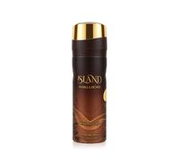 Khadlaj Island - Deodorante spray profumato Vanilla Dunes, 6.8 oz / 200 ml | Spicy, Vanilla, Woody, Sweet - Fragranza di lunga durata, unisex
