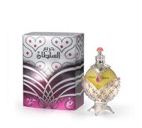 KHADLAJ PERFUMES - Olio Profumato Hareem Al Sultan Silver | Senza Alcol | Fragranza Duratura | Per Pelle Sensibile | Bergamotto, Rosa e Sandalo, 35 ml
