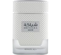 Khadlaj Perfumes Shiyaaka Snow Special Edition Eau de Parfum da uomo, 100 ml, profumo fresco di agrumi e speziato con mandarino, neroli, vetiver