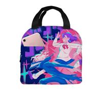 KHAFVXTP Per Dan-Da-Dan Borsetta Porta Pranzo, Lunch Bag con Prova di Perdite, per Ufficio e Scuola Picnic, Pranzo(A6)