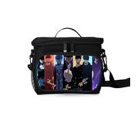 KHAFVXTP Per So-lo Level-ing Borse Porta Alimenti, Borsa Termica Pratica, Lunch Bag per Ufficio e Scuola Picnic, Pranzo(A8)